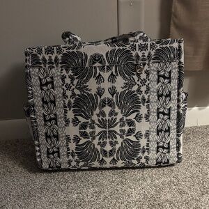 Elegant Black and White Tote Bag from Target